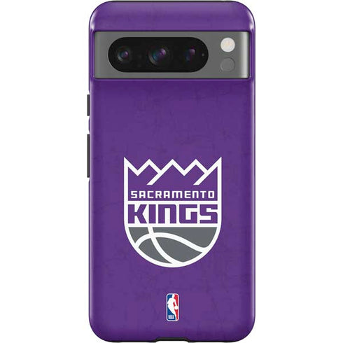 NBA Sacramento Kings Distressed Google Pixel 8 Pro Impact Case